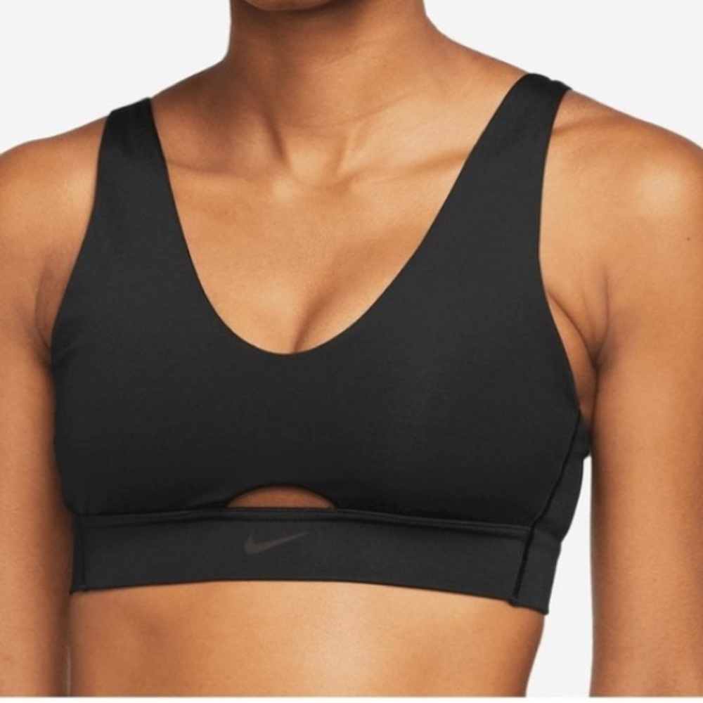 NIKE Black Indy Dri-Fit Sports Bra Size Small